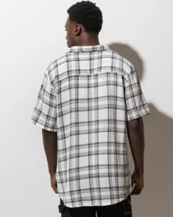 Jacks Highway Short Sleeve Shirt White/black Best