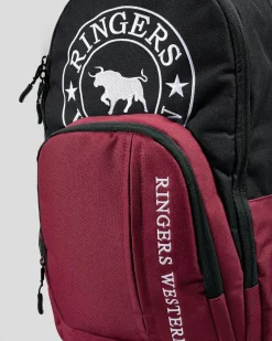 Ringers Western Holtze Backpack Burgundy/black Discount