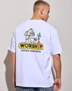 Worship Supplies Home Grown T-Shirt White Sale