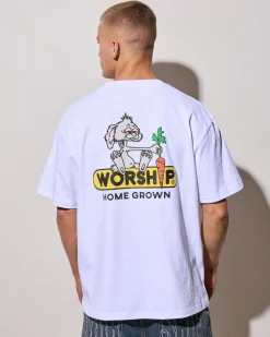 Worship Supplies Home Grown T-Shirt White Sale
