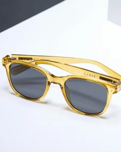 Carve Homeland Polarised Sunglasses Crystal Honey/ Grey