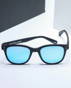 Carve Homeland Sunglasses Matt Black/ Grey With Blue Iridium