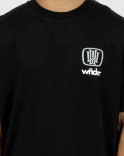 Wndrr Hondo Box Fit T-Shirt Black Sale