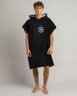 Ringers Western Hooded Towel Black Hot
