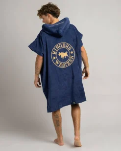 Ringers Western Hooded Towel Navy Best