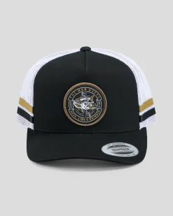 The Mad Hueys Hooked Cuda Trucker Cap Black
