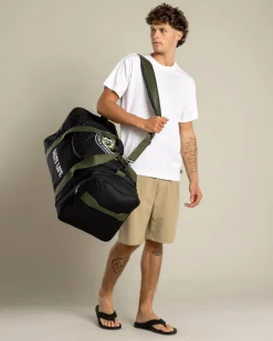 Salty Life Hooked Duffle Bag Black/army Green Discount