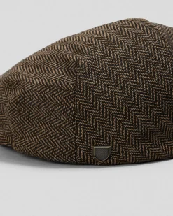 Brixton Hooligan Snap Cap Brown/khaki Clearance