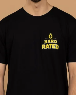 Hard Rated HR Classic T-Shirt Black Discount