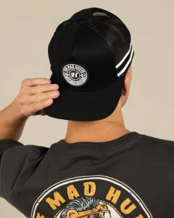 The Mad Hueys Hueys Good Life Trucker Cap Black