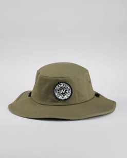 The Mad Hueys Hueys Good Life Wide Brim Hat Olive Online