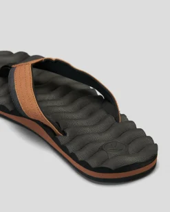 Kustom Hummer III Thongs Slate/tan Outlet
