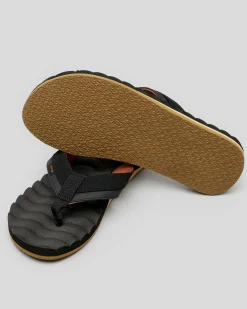 Kustom Hummer Thongs Black/tan Best