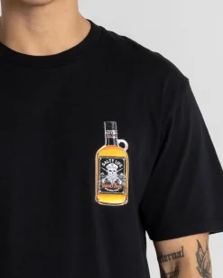 Salty Life Hurricane T-Shirt Black Sale