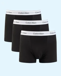 Calvin Klein Icon Cotton Stretch Trunk 3 Pack Black/black/black Hot