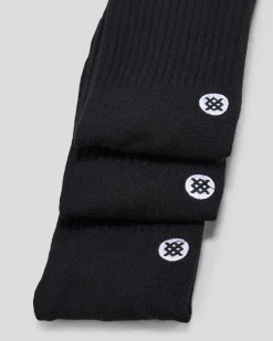 Stance Icon Socks 3 Pack Black New