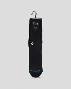 Stance Icon Socks 3 Pack Black New