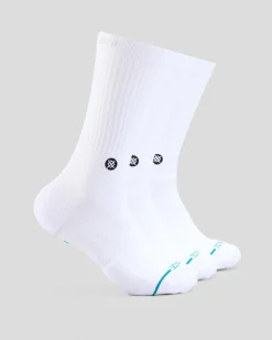 Stance Icon Socks 3 Pack White Discount
