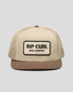 Rip Curl Icons Pump Trucker Cap Taupe Outlet
