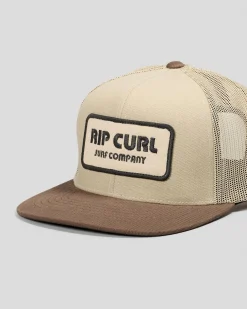 Rip Curl Icons Pump Trucker Cap Taupe Outlet