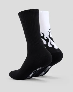 Sanction Ignite Socks 2 Pack Black/white Online