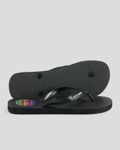 Skylark Indulge Thongs Black/multi Best
