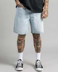 Thrills Infinite Dopamine Slacker Denim Short Light Ash Blue Online