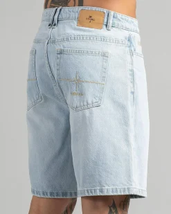 Thrills Infinite Dopamine Slacker Denim Short Light Ash Blue Online