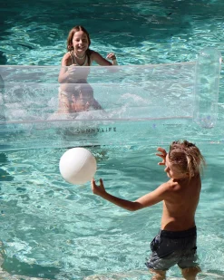 Sunnylife Inflatable Volley Ball Set Clear