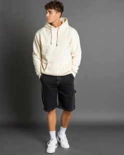 Lucid Institute Denim Walk Shorts Washed Black Hot