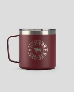 Ringers Western Insulated Brew Mug Maroon Sale