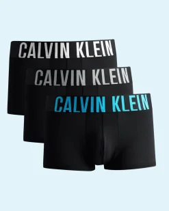 Calvin Klein Intense Power Low Rise Trunk 3 Pack B- Carnival Bl/white/misty Gr Lgs Discount