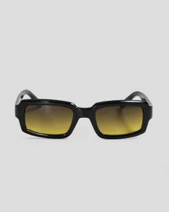 Ritual Vision Interceptor Sunglasses Polished Black/ Amber Fade Online