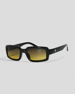 Ritual Vision Interceptor Sunglasses Polished Black/ Amber Fade Online