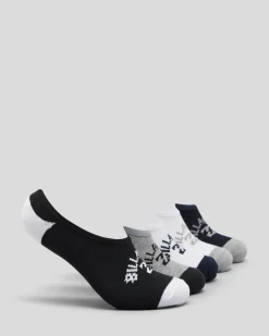 Billabong Invisible Socks 5 Pack Multi Outlet