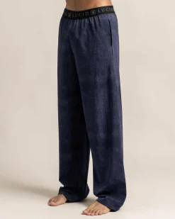 Lucid Jean Pyjama Pants Blue Hot
