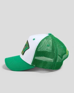 Victoria Bitter John Beer Trucker Cap White Hot