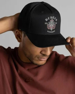 Dexter Jungle Snapback Cap Black Hot