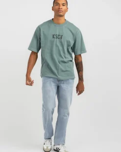 Kiss Chacey K5 Relaxed Fit Jeans Sunbleached Blue Hot