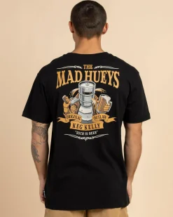 The Mad Hueys Keg Kelly Such Is Beer T-Shirt Black Outlet
