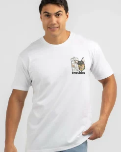 Frothies Kegs & Kelpies T-Shirt White New