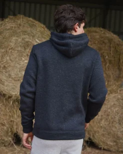 Quiksilver Keller Hoodie Black Heather Clearance