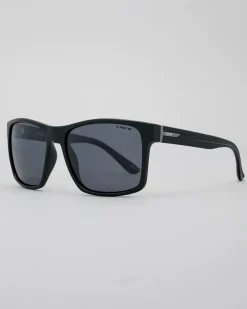 Liive Kerbox Polarised Matte Sunglasses Black Discount