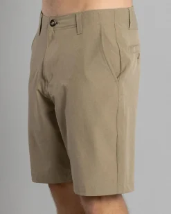 Volcom Kerosene Hybrid Walk Shorts Khaki Heather Discount