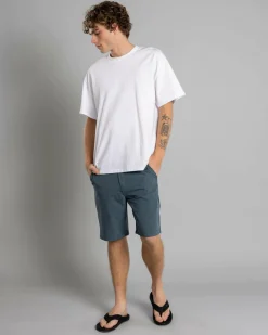 Volcom Kerosene Hybrid Walk Shorts Dark Slate Heather Best