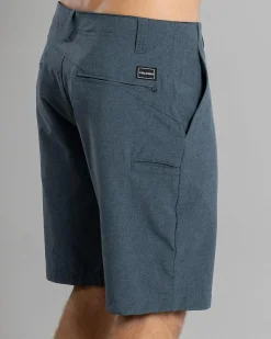 Volcom Kerosene Hybrid Walk Shorts Dark Slate Heather Best