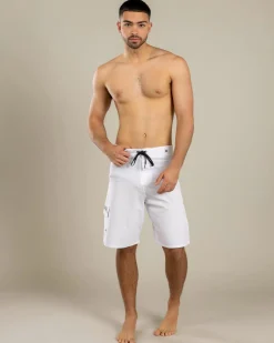Dexter Kickturn Board Shorts White Clearance