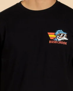 Bush Chook Kimberley Cashies T-Shirt Black Outlet