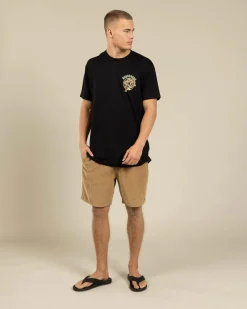 Bush Chook King Brown T-Shirt Black Sale