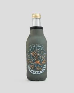 The Mad Hueys Kraken Port Hole Bottle Cooler Olive New